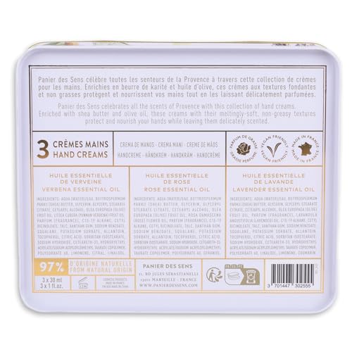 Mini Hand Cream Set Orange Blossom Jasmine Geranium 3x1 Floz M8502