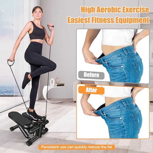 Hydraulic Fitness Stepper with LCD Monitor Z166186