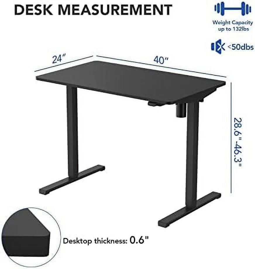 48 x 24 Inches Height Adjustable Standing Desk T99389