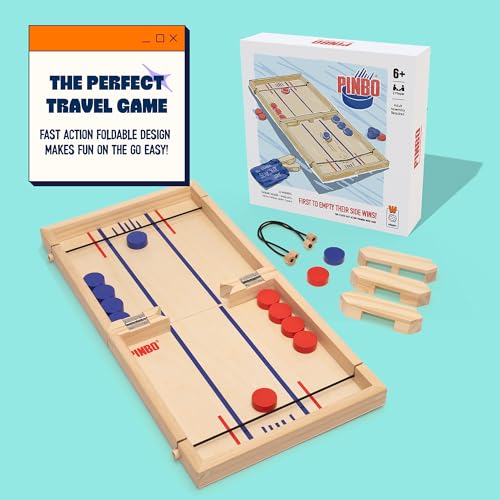 Foldable 2-Player Wooden Tabletop Game Z7717