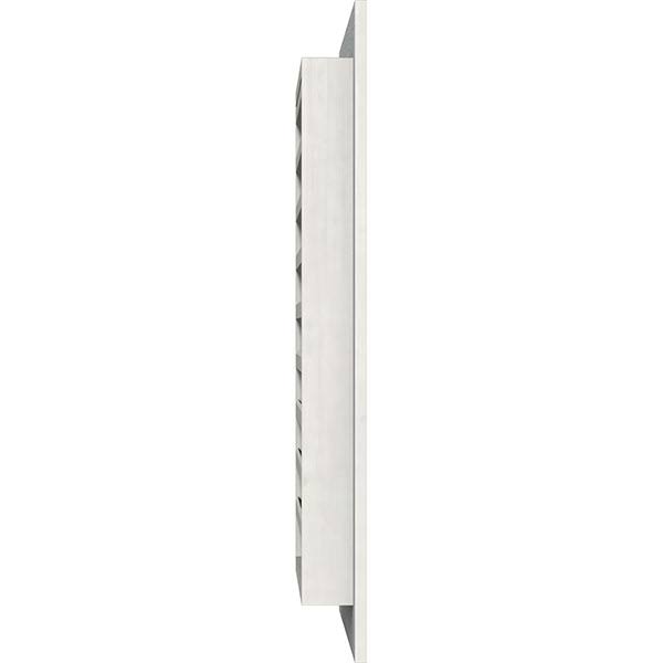 Vertical Gable Vent Primed Functional Rough Saw U4072