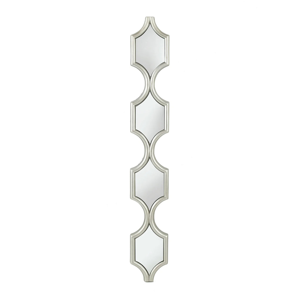 Silver Long Narrow Wall Mirror D980727