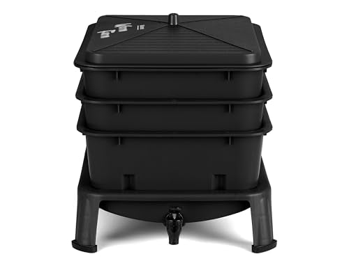 5-Tray Worm Compost Bin 53QT Indoor Outdoor N7015