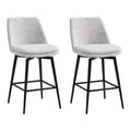 27 inch Swivel Counter Height Bar Stools Set of 2 G1432