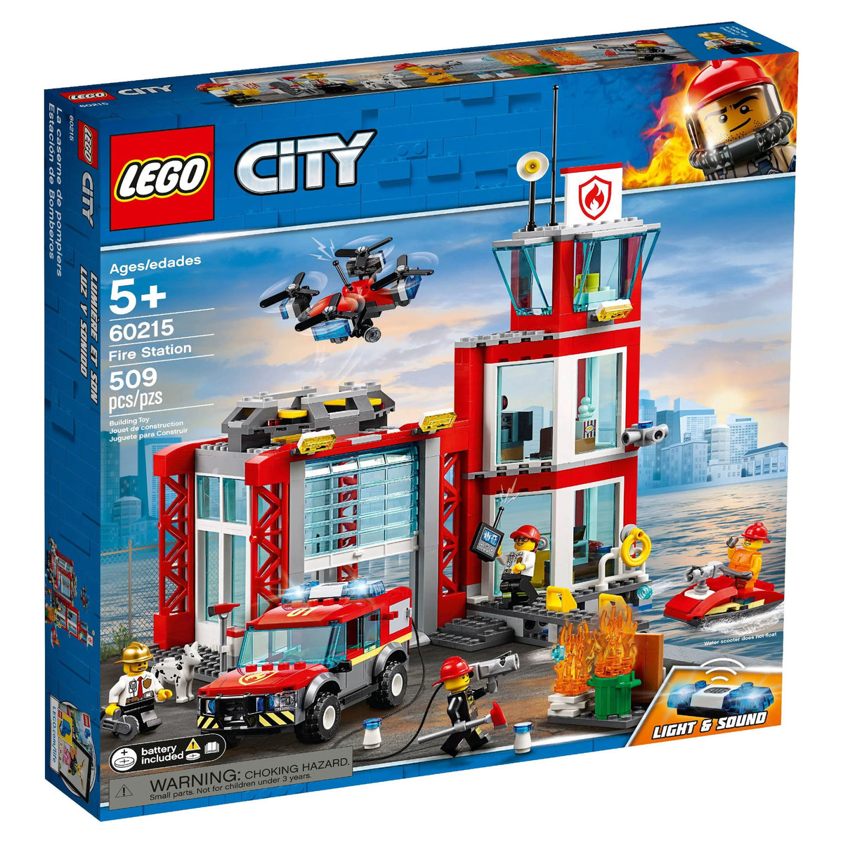 Fire Station Building Set 509 Pieces O91205