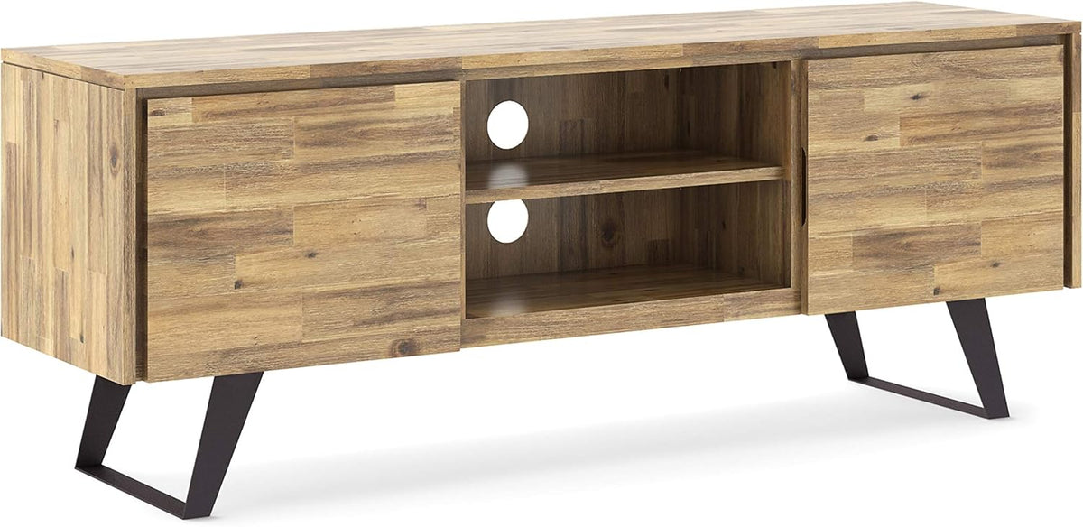 63 inch Wide Solid Wood TV Media Stand Q102089