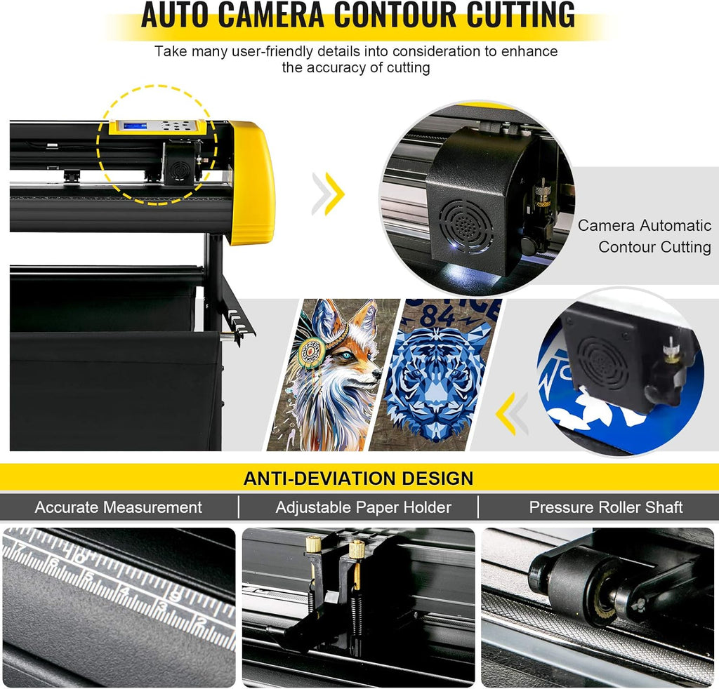 Vinyl Cutter Machine, 34 in Plotter Printer with Floor Stand X4618