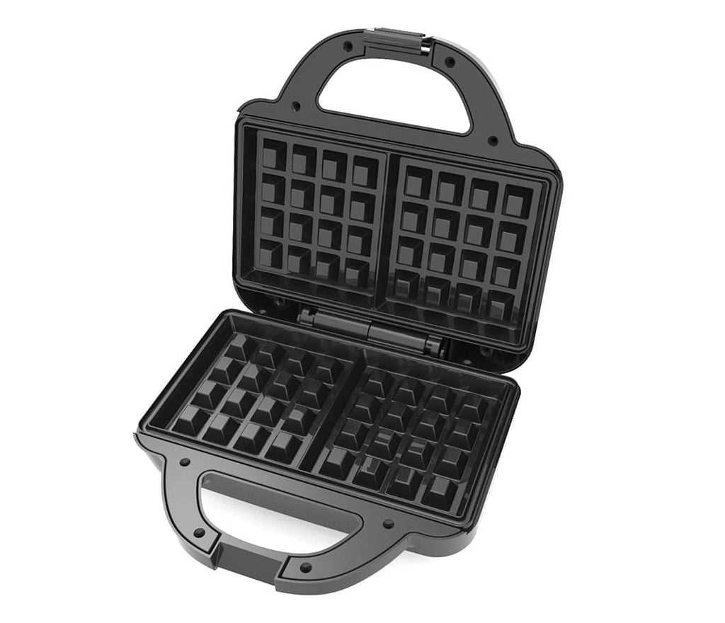 Black Non-Stick Dual Waffle Maker W27980