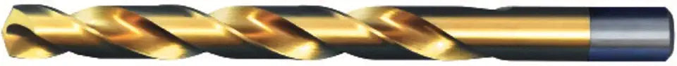 1/2" Heavy Duty TiN Coated Jobber Drill, HSS 6pk A1488