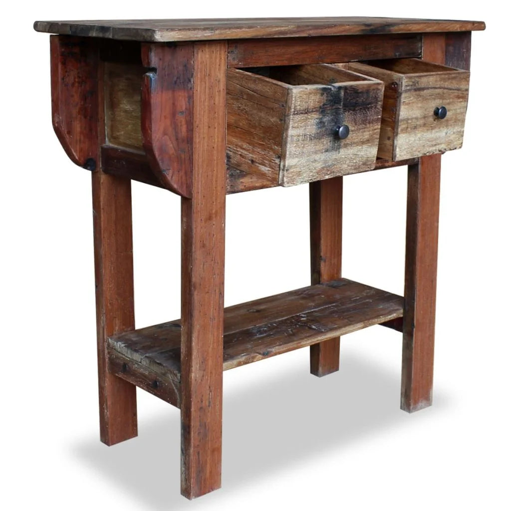 Solid Reclaimed Wood Console Table R3804