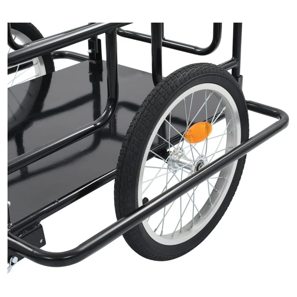 Steel Black Bike Cargo Trailer G4114
