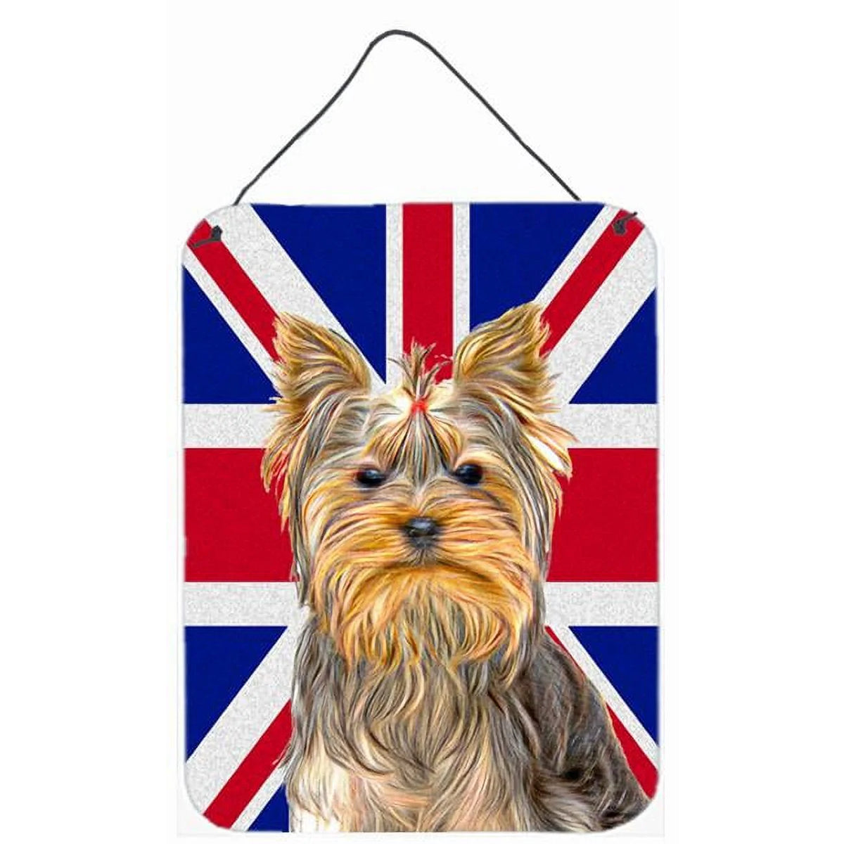 Yorkie & Yorkshire Terrier Aluminium Metal Wall or Door Hanging Prints M298349