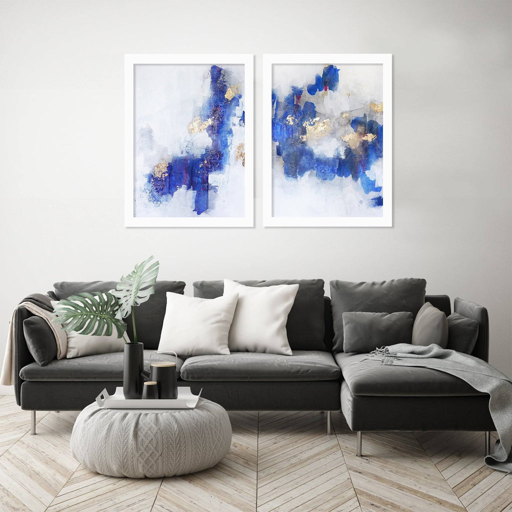 White Framed Print Set D575572