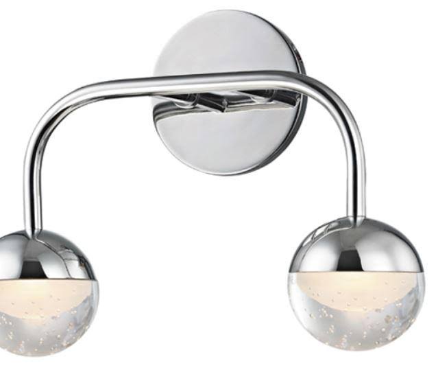 Aged Brass LED Bath Light O48148