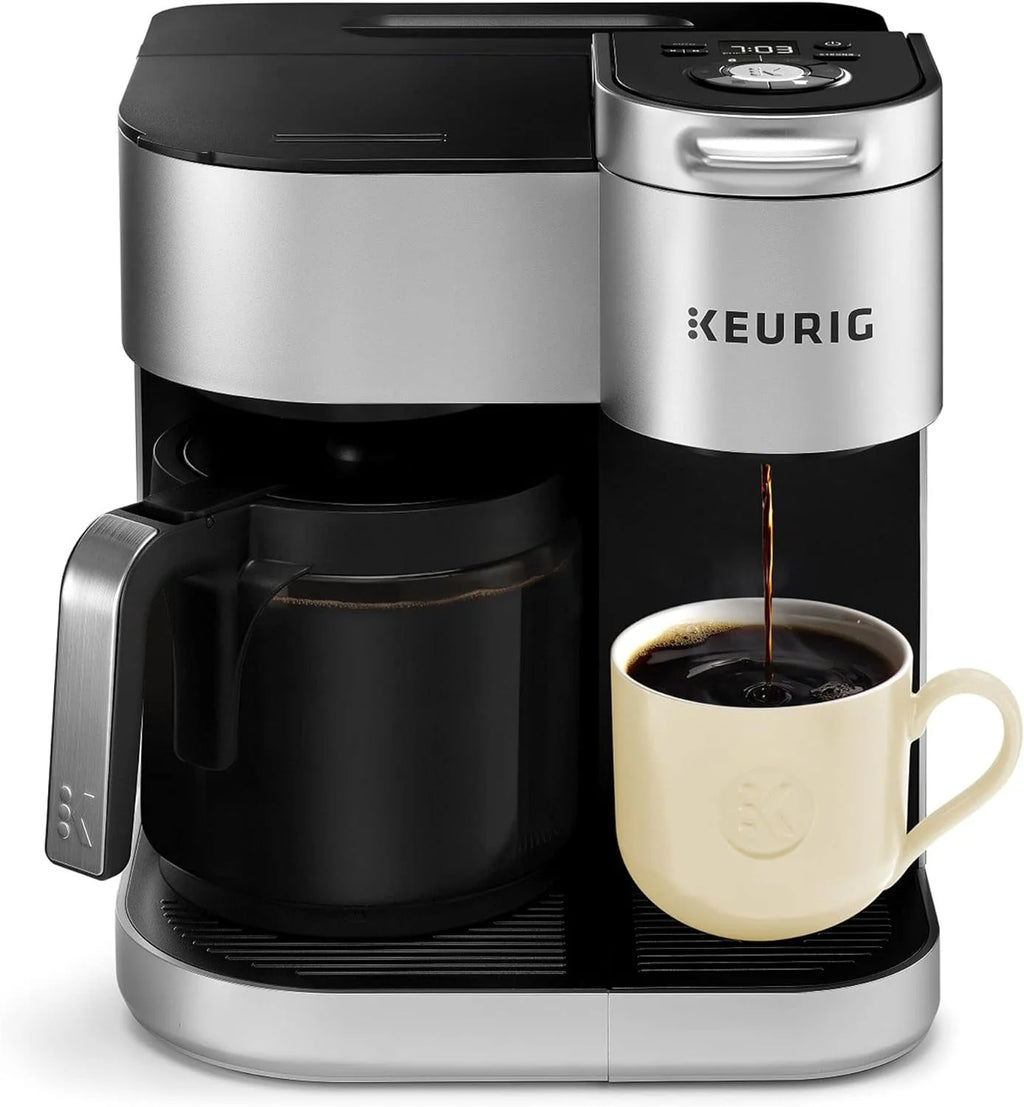Single Serve K-Cup Pod & Carafe Coffee Maker E704271