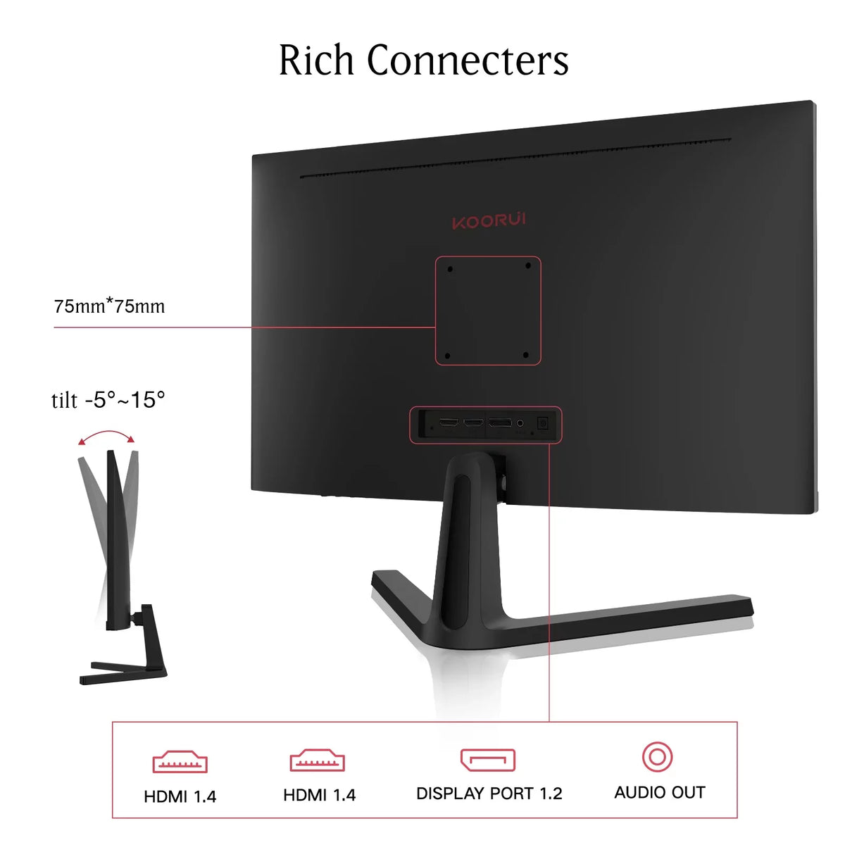 24 inch 165Hz 1ms FHD VA Gaming Monitor T44209