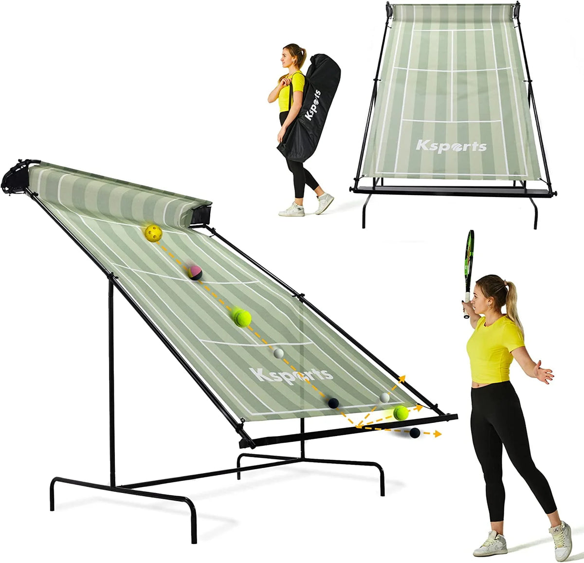 Tennis Rebounder Net Blue P699654