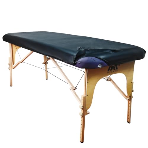 Black Waterproof PU Massage Table Cover V45032