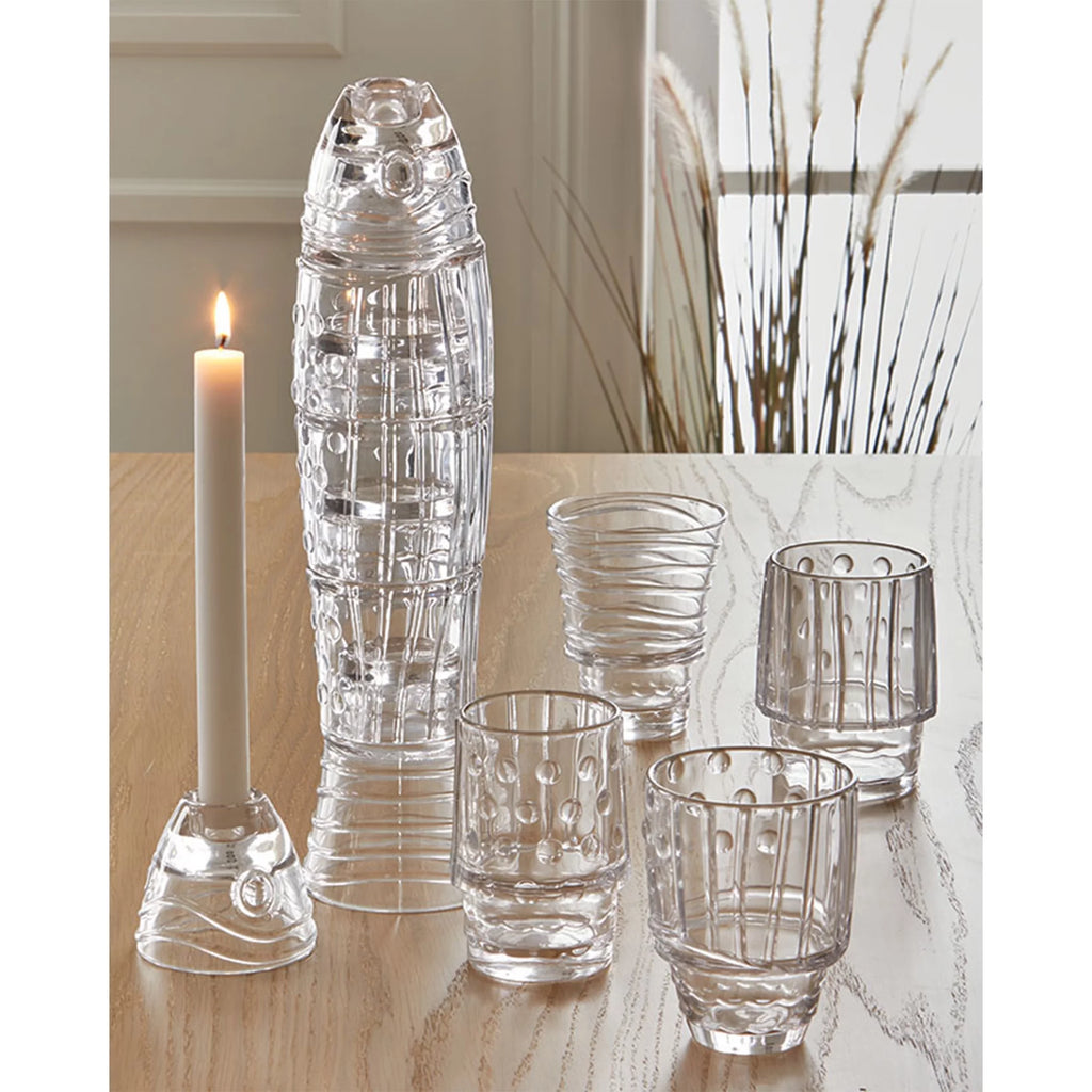 Stacking Fish Glasses Set of 5 F9051