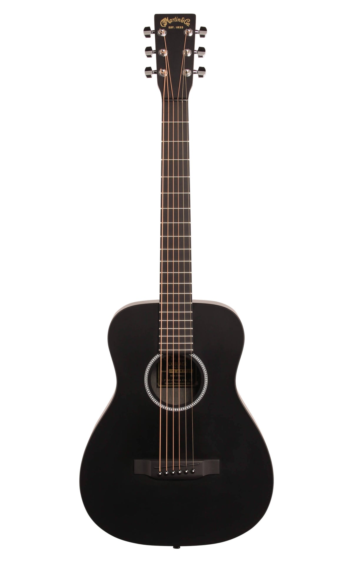 Black Acoustic Guitar E4430
