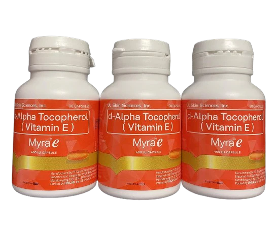 Vitamin E d-Alpha Tocopherol 90 Capsules U74511