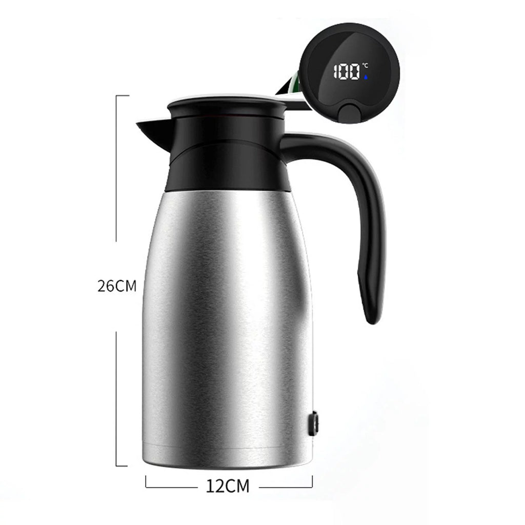 12V Portable Stainless Steel Car Kettle 1400ml X320
