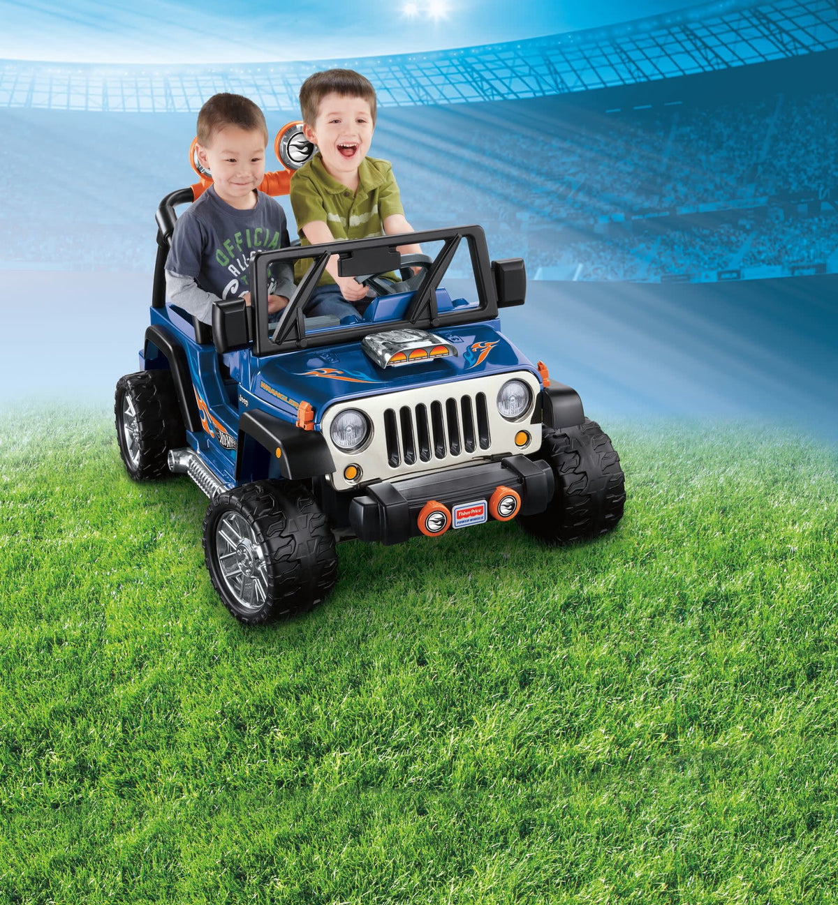 12V Battery-Powered Ride-On Toy Vehicle with Music & Sounds Q6399