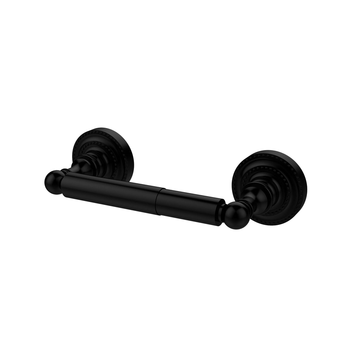 Matte Black 2 Post Toilet Tissue Holder S248