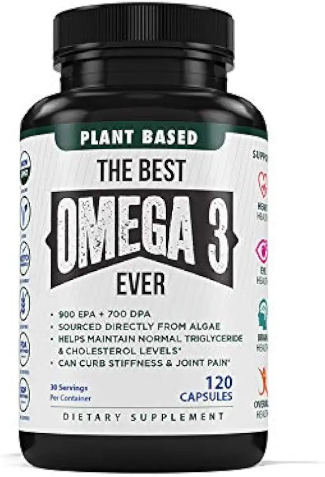 Vegan Omega 3 Supplement 120 Capsules J21630