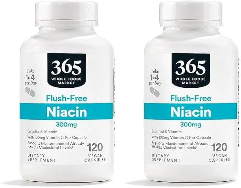 Niacin 300Mg 120 Veg Capsules Pack of 2 G35985