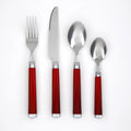 Red 16-Piece Flatware Set J718059