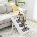 Foldable Wood Carpeted Pet Stairs R620