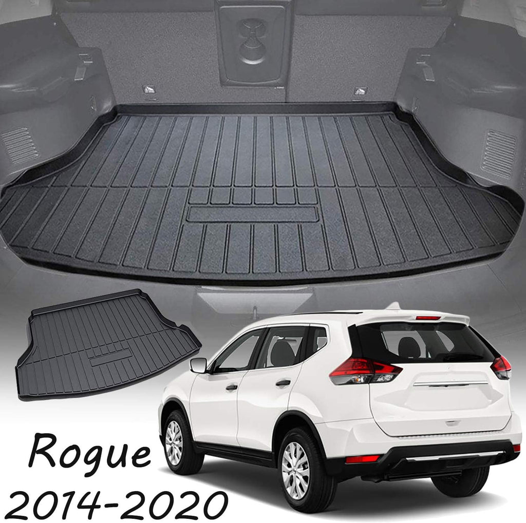 Black Cargo Liner Trunk Mat Cargo Tray U53476
