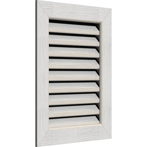 Vertical Gable Vent Primed Functional Rough Saw U4072