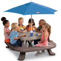 Kids Picnic Table with Umbrella P281609