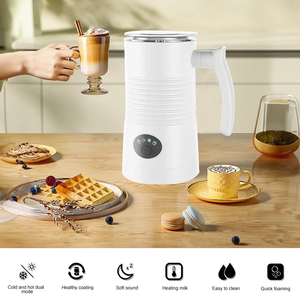 4 in 1 Electric Milk Frother and Steamer B871579