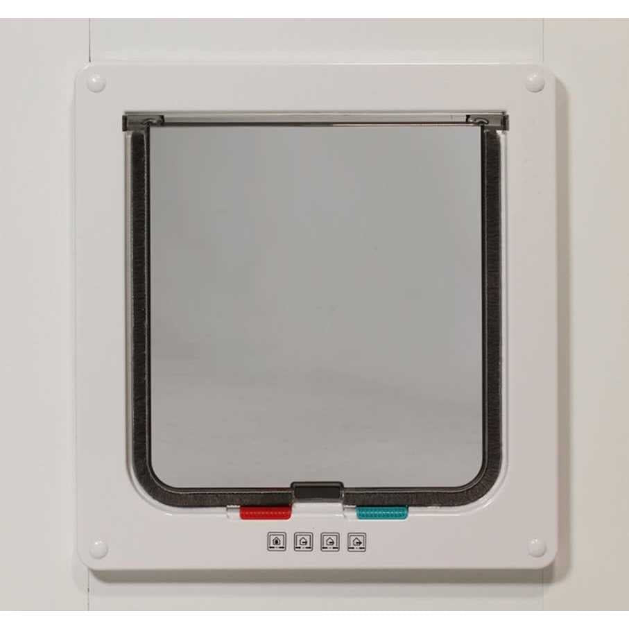 Adjustable Aluminum Cat Door for Sash Windows J9234