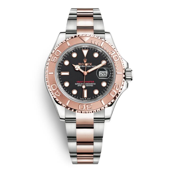Rose Goldmix Black & Brown Dial Stainless Steel 40m F37455