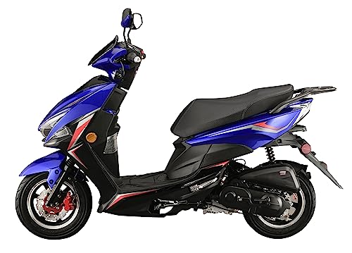 150cc Gas Scooter with 10 inch Aluminum Wheels U528