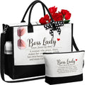 Canvas Tote Bag & Makeup Bag Gift Set A5468