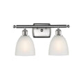 Brushed Satin Nickel 2 Light Bath Vanity Light P29949