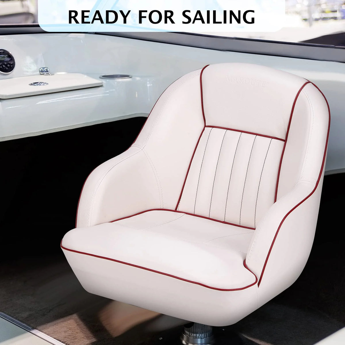 Soft Leather Single Seat Boat Seat K1389