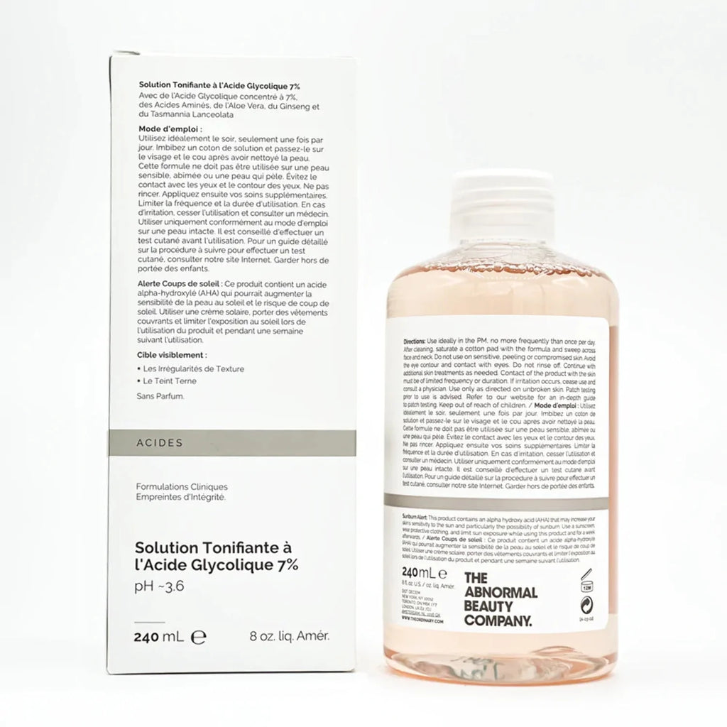 Glycolic Acid 7% Toning Solution 8.11 fl oz B521029