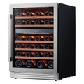 24 Inch 46 Bottle Dual Zone Wine Cooler Refrigerator B57545