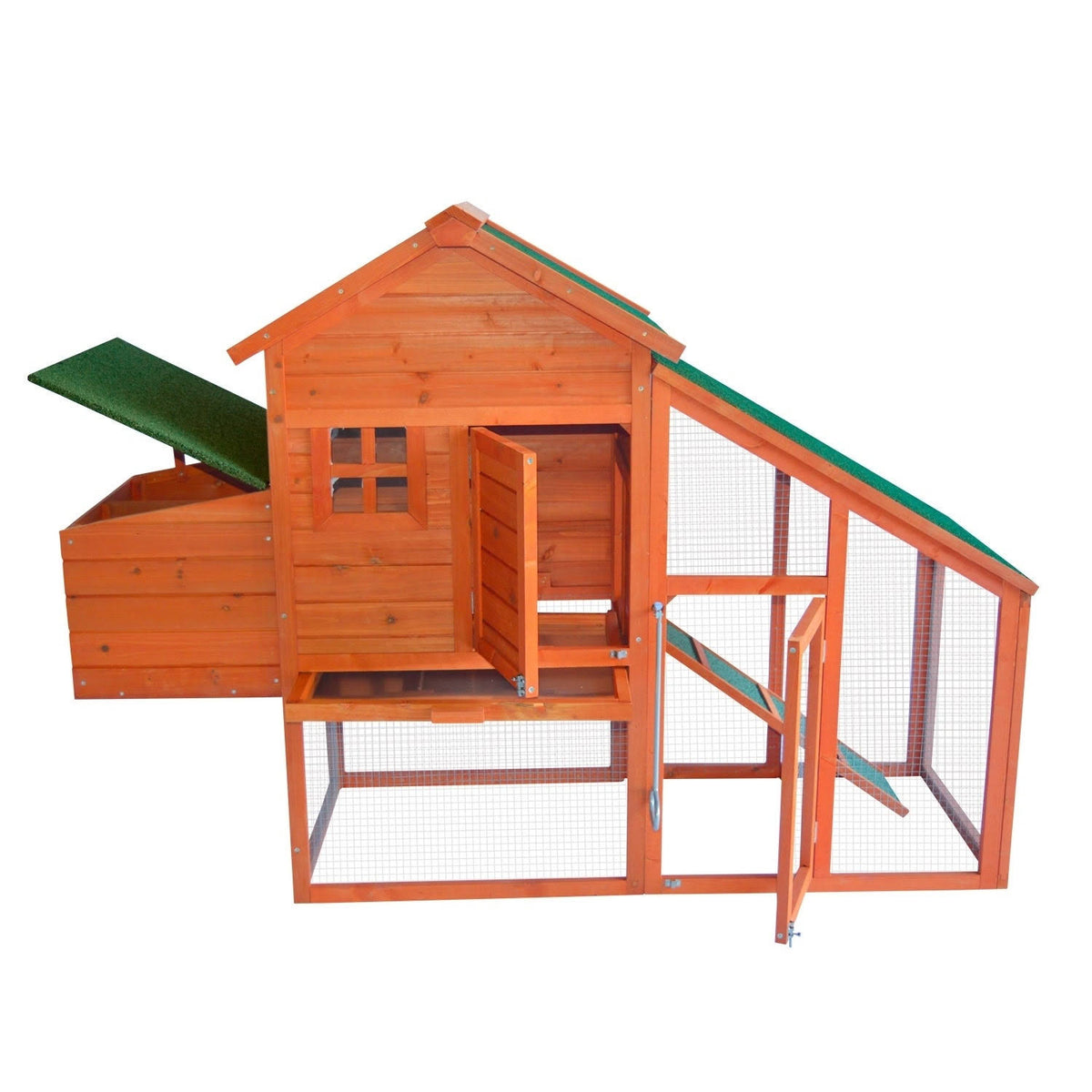Large Wooden Chicken Coop D45276