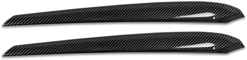 Carbon Fiber Pattern Dashboard Interior Panel Trim Cover Model 3 X341
