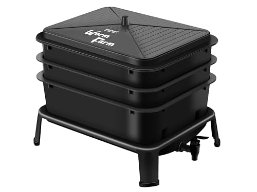 5-Tray Worm Compost Bin 53QT Indoor Outdoor N7015