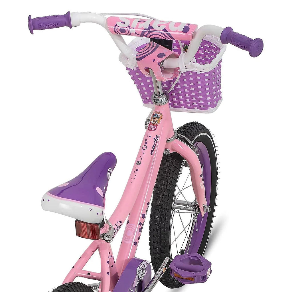 18 Inch Girls Training Wheel Bike E4079