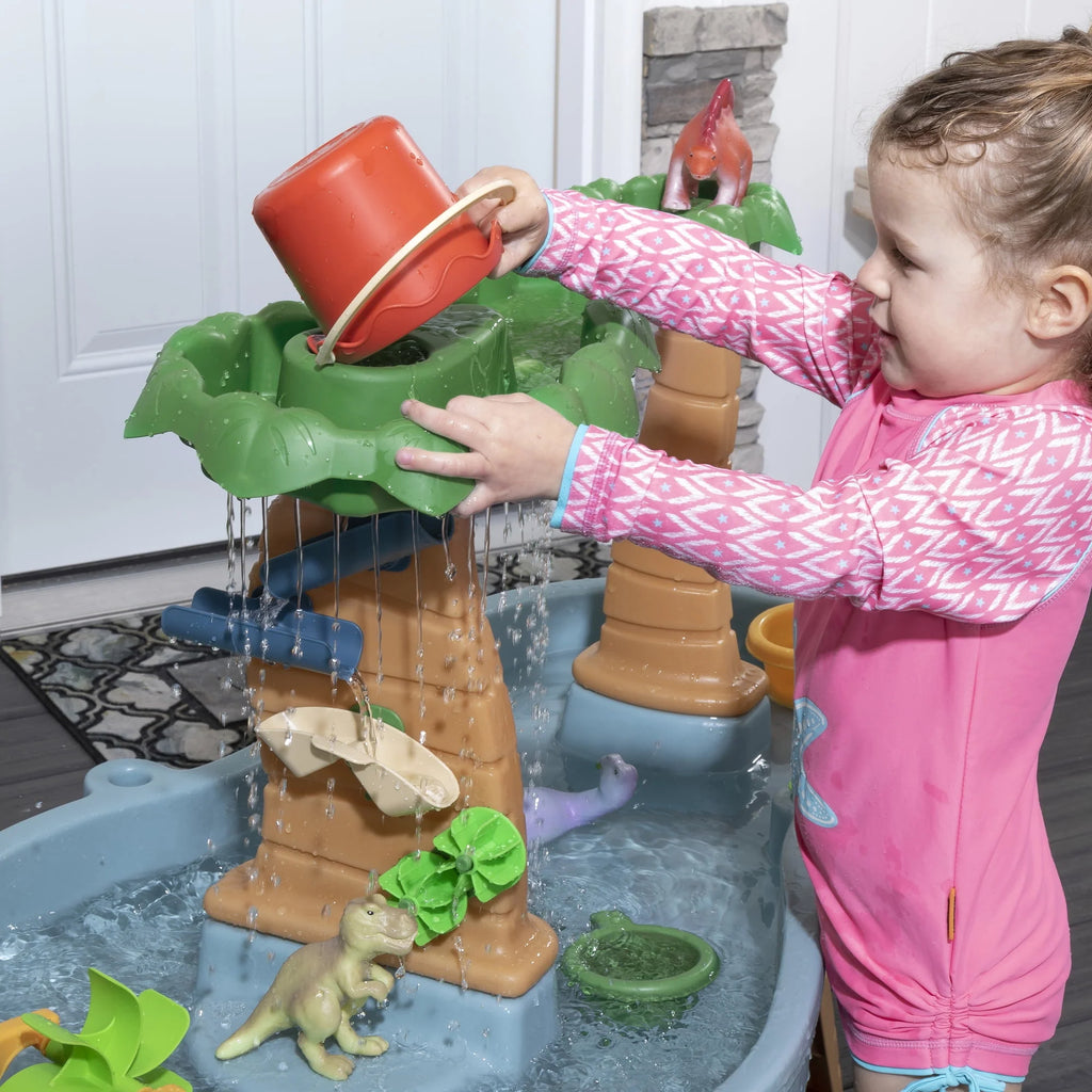 Gray Plastic Water Table with 13-piece Playset K989