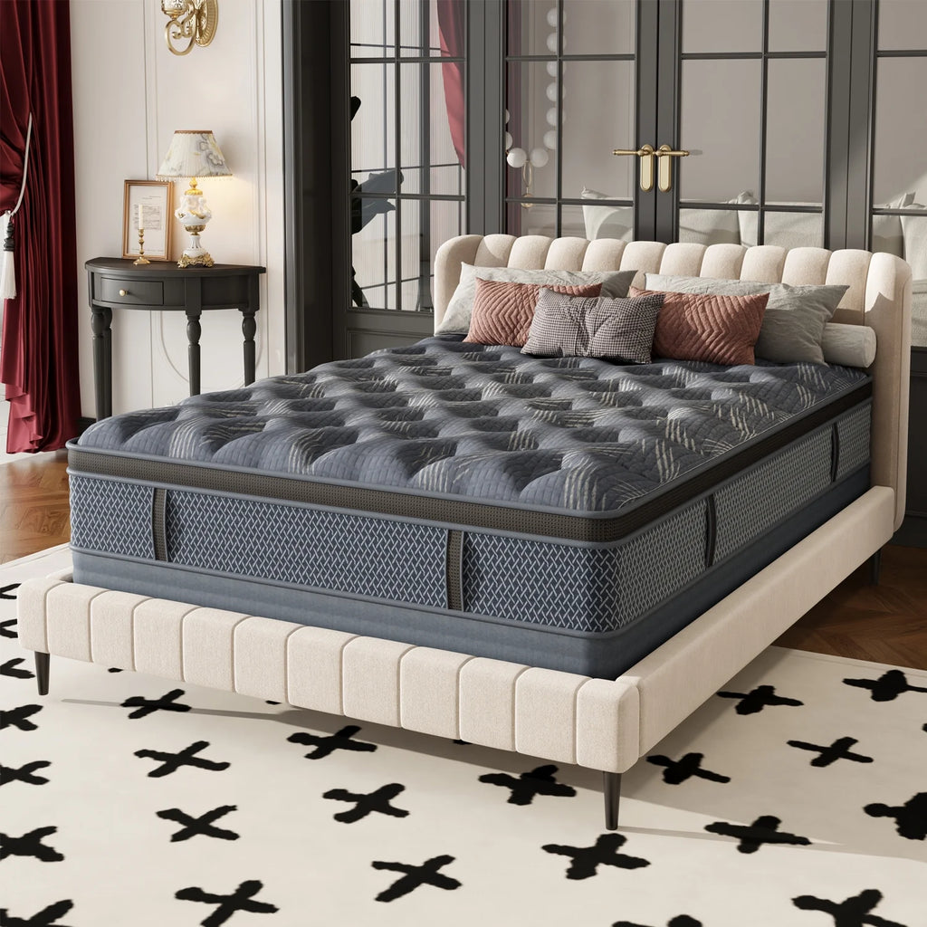 10 CertiPUR-US Certified Memory Foam Pocket Spring Hybrid Mattress S216